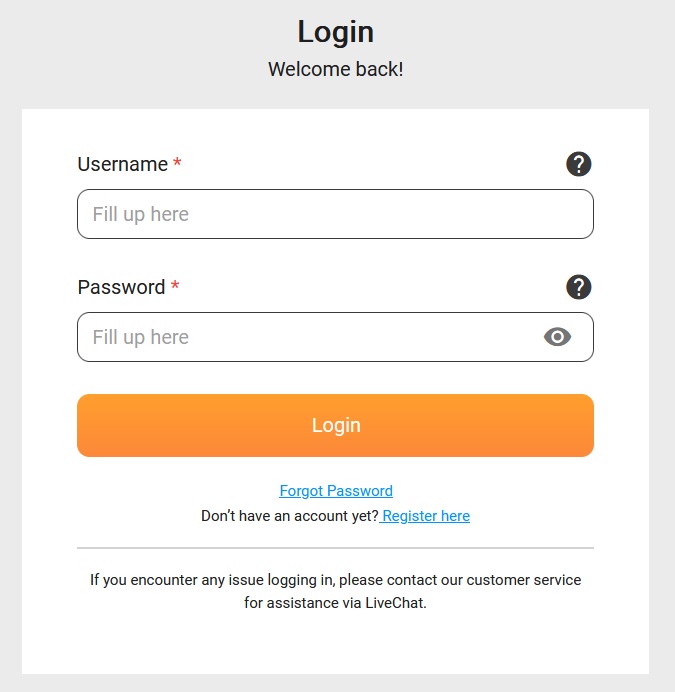 Login